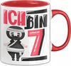 7. Geburtstag Geschenk Tasse BecherJungs Mädchen Produktbild-Vorschau 1