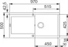 FRANKE MARIS MRG 611-100 Einbauspüle / Fraganit / Cashmere Produktbild-Vorschau 2