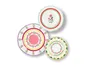 Set di stoviglie Excelsa 18 pezzi in porcellana colorata Anteprima dell’immagine prodotto 6