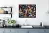 MuchoWow® Gerahmtes Poster Kunst - Blumen - Collage 80x60 Produktbild-Vorschau 3