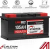 LANGZEIT Autobatterie 105AH 12V 900AEN Starterbatterie +30% Produktbild-Vorschau 3