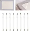 Verstellbare Bettlakenspanner, 8 Stück Elastische Produktbild-Vorschau 3