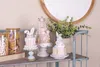 Clayre & Eef Figurka dekoracyjna tort Ø 13x27 cm różowy Podgląd zdjęcia produktu 4
