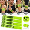 PRECORN Reflektorband 4er Set 40 x 5 cm Neon – Produktbild-Vorschau 3