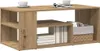 vidaXL Konferenční stolek Artisan dub 100x50x40 cm materiál Náhled obrázku produktu 3