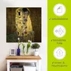 ARTland Wandbild, selbstklebend Der Kuß Größe: 100x100 cm Produktbild-Vorschau 2