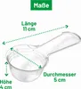 Novaliv 3x misurino 30g plastica robusta  Germany dosaggio Anteprima dell’immagine prodotto 1