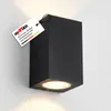 Grafner UP and DOWN Aluminium Wandlampe, schwarz, 2x GU10, Produktbild-Vorschau 1