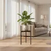 Blumenständer aus Metall, Holz, stehend, Loft, Ständer, Produktbild-Vorschau 17