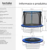 tectake® Jumpy trampolína Ø 305 cm, certifikovaná GS, s Náhled obrázku produktu 7