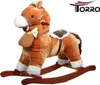 Torro Schaukelpferd mit Magnetkarotte, Sound etc. Braun Produktbild-Vorschau 1