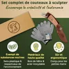 Couteau à découper Eli® pour enfants avec étui en cuir à Voir les images du produit 8