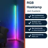Grundig RGB LED Hoeklamp - RGB Vloerlamp 140cm - Hoeklamp Productafbeelding-voorbeeld 2