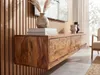 FineBuy Mobile TV sospeso in legno massello di sheesham Anteprima dell’immagine prodotto 4