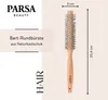Brosse à barbe ronde PARSA Beauty Essential, poils naturels Voir les images du produit 2