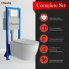 Lavita LAV 101 Vorwandelement für WC 40cm + Wand Hänge Produktbild-Vorschau 2