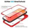 360 Grad Rundum Schutz Handyhülle für Xiaomi Redmi 14C Full Produktbild-Vorschau 3