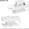 MODFU Table Basse Moderne avec Éclairage LED et Plateau Voir les images du produit 4