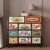 Max Home Vintage-retro Kommode 11 Schubladen Mehrfarbig  Produktbild-Vorschau 5