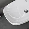 doporro Aufsatzwaschbecken Keramik Waschbecken Waschschlae Produktbild-Vorschau 3