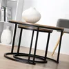 2er-Set runde Satztische, Durchmesser 70 cm – LENNY Produktbild-Vorschau 4