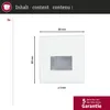 Paulmann Bundle LED Wandeinbauleuchte Edge Produktbild-Vorschau 3