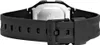 Close-up of the back of a black Casio watch strap and buckle. Produktbild-Vorschau