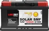 Langzeit Solarbatterie SMF 120Ah 12V Produktbild-Vorschau 4