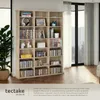 Étagère bibliothèque Stevie 105,5x19x136,5cm - Bois clair, Voir les images du produit 3