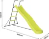 Scivolo da giardino a doppia onda "Poly" verde - 240 x 120 Anteprima dell’immagine prodotto 3