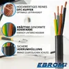EBROM - 10 Meter Kunststoff Schlauchleitung rund LED Kabel Produktbild-Vorschau 2