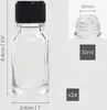 Belle Vous Kleine Glasflaschen mit Schraubverschluss (24er Produktbild-Vorschau 5