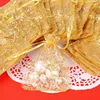 100 Stücke Organzabeutel Hochzeit Weihnachten Taufe Produktbild-Vorschau 3
