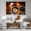 Bild auf Leinwand - Leinwandbild - Schwäne Nacht Liebe - Produktbild-Vorschau 6