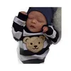 Wiedergeborene Puppen 46cm Reborn Baby Wirklich weiche Produktbild-Vorschau 3
