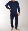 Schiesser pyjama pantalon long uncover midnight blue hommes Voir les images du produit 1