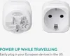 kwmobile 2x Reiseadapter USA Typ-B - Schuko Reise Strom Produktbild-Vorschau 2