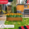 KOTARBAU® Fioriera da Esterno in Legno di Pino 79 x 39 x 30 Anteprima dell’immagine prodotto 2