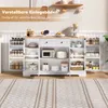 MODFU  Sideboard ,Kommode,Beistellschrank Küchenschrank mit Produktbild-Vorschau 4