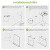 S'AFIELINA Badspiegel mit Ablage 60 × 80 × 1,0 cm (H × B × Produktbild-Vorschau 7