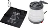 Adler AD 1279 electric kettle 0.6 L 750 W Black  White Produktbild-Vorschau 2