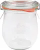 Weck Tulpenformgläser 220 ml 4er Karton (Gläser in Anteprima dell’immagine prodotto 2