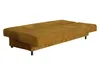 A brown corduroy sofa bed is shown against a white background. Náhled obrázku produktu