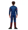 Captain America Kinderkostüm Muskel-Design – Größe 104–110 Produktbild-Vorschau 4