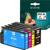 A set of four ink cartridges and their packaging. Anteprima dell’immagine prodotto