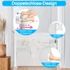 Bramka zabezpieczająca do drzwi roleta 0-150cm Bramka do Podgląd zdjęcia produktu 8