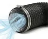 Tubo di scarico Relaxdays, 2 fascette, Ø 125 mm, 5 m, PVC, Anteprima dell’immagine prodotto 6