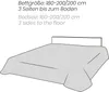 Erwin Müller Tagesdecke ecru 250x280 cm Produktbild-Vorschau 5