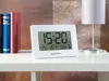 Horloge radio-pilotée avec température et date - Blanc Voir les images du produit 5