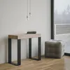 Ausziehbare Konsole 90x40/300 cm Tecno Quercia Natura Produktbild-Vorschau 12